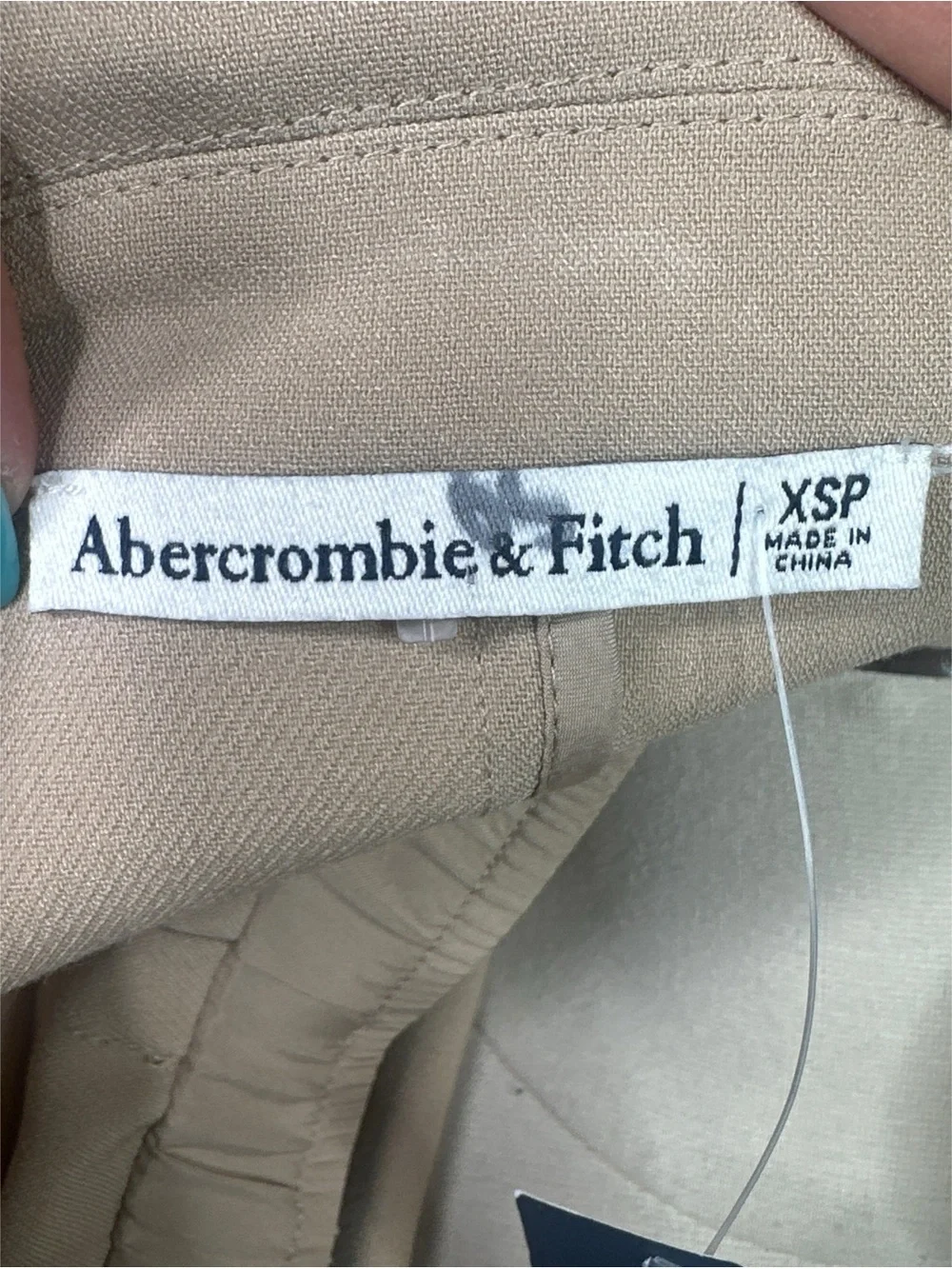 Abercrombie & Fitch Cutout Blazer Long Sleeve Mini Dress